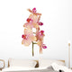 Branch Orchid Flowers White Wall Decal Design 3