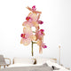 Branch Orchid Flowers White Wall Decal Design 3