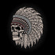 Native American Indian Chief Wall Decal
