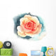 Watercolor Rose Wall Decal