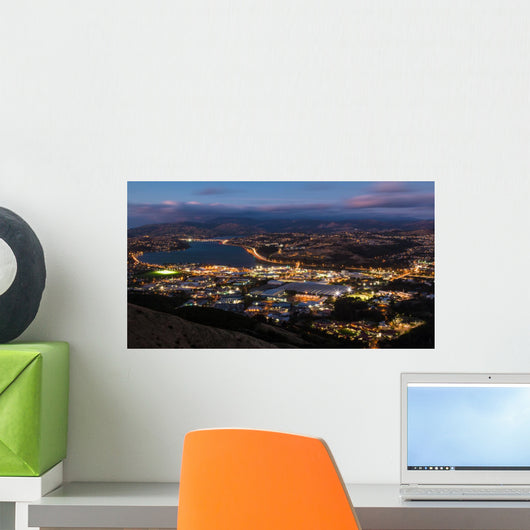 Porirua Night Lights Wall Decal