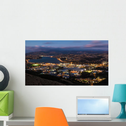 Porirua Night Lights Wall Decal