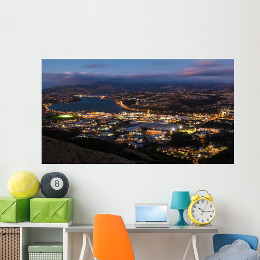 Porirua Night Lights Wall Decal