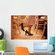 Legs Girl Playing with Wall Decal