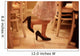Legs Girl Playing with Wall Decal