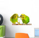 Budgerigar Parrot Wall Decal Design 1