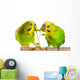 Budgerigar Parrot Wall Decal Design 1
