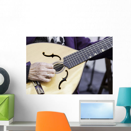 Traditional Mandolin Wall Decal