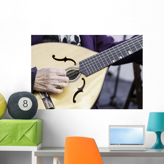 Traditional Mandolin Wall Decal