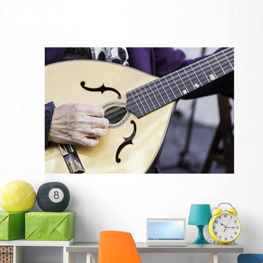 Traditional Mandolin Wall Decal