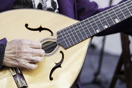 Traditional Mandolin Wall Decal