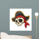 Pirate Skull Wall Decal