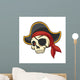 Pirate Skull Wall Decal