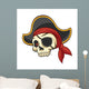 Pirate Skull Wall Decal