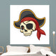 Pirate Skull Wall Decal