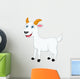 Happy Goat Cartoon Wall Decal Design 2