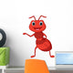 Happy Ant Cartoon Wall Decal