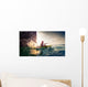 Woman with Kayak Wall Decal Design 2
