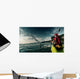 Woman with Kayak Wall Decal Design 1