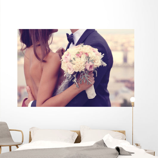 Detail Bride and Groom Wall Decal