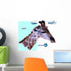 Abstract Geometric Giraffe Wall Decal