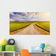 Beautiful Landscape with Road Wall Decal