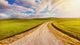 Beautiful Landscape with Road Wall Decal