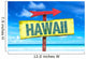 Hawaii Sign with Beach Wall Decal