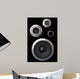 Three Speakers Wall Decal