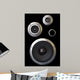 Three Speakers Wall Decal