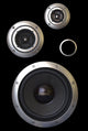 Three Speakers Wall Decal