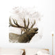 Bull Elk Watercolor Wall Decal