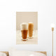 Two Tall Glass Coffee Wall Decal