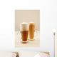 Two Tall Glass Coffee Wall Decal