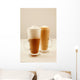 Two Tall Glass Coffee Wall Decal