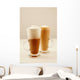 Two Tall Glass Coffee Wall Decal