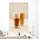 Two Tall Glass Coffee Wall Decal