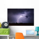 Lightning Bolts and Storm Wall Decal