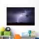 Lightning Bolts and Storm Wall Decal