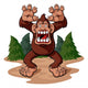 Bigfoot Wall Decal Design 1
