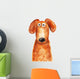 Red Dog Vector Wall Decal
