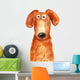 Red Dog Vector Wall Decal