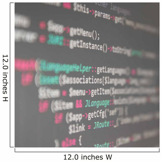 Coding Wall Decal