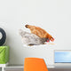 Two Hens and Grains Wall Decal