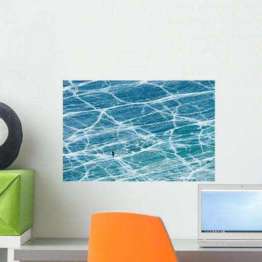 Frozen Baikal Lake Winter Wall Decal