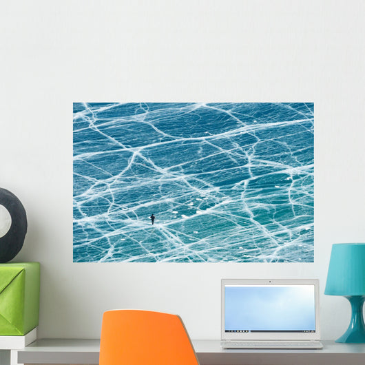 Frozen Baikal Lake Winter Wall Decal