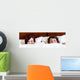 Young Marriage Bed Wall Decal Panoramic Wall Decal