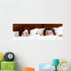 Young Marriage Bed Wall Decal Panoramic Wall Decal