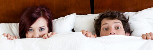 Young Marriage Bed Wall Decal Panoramic Wall Decal
