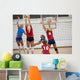 Volleyball Wall Decal Design 7